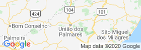 Uniao Dos Palmares map